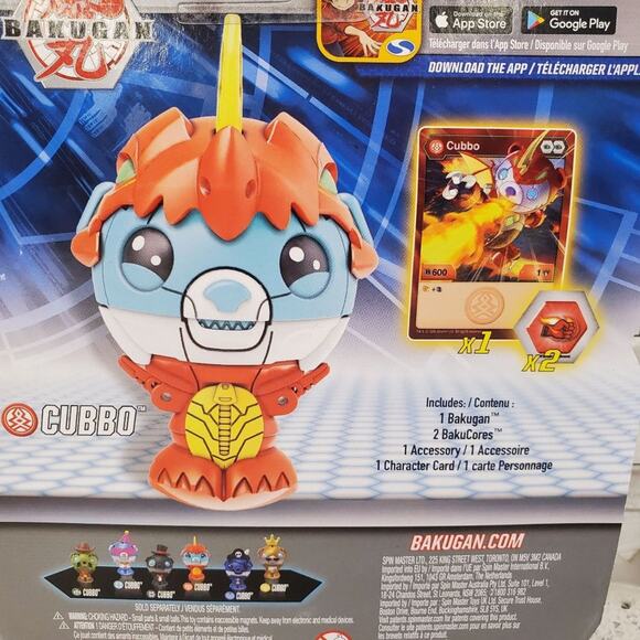 Bakugan Dragonoid Cubbo Pack Transforming Collectible Action Figure - Picture 5 of 8